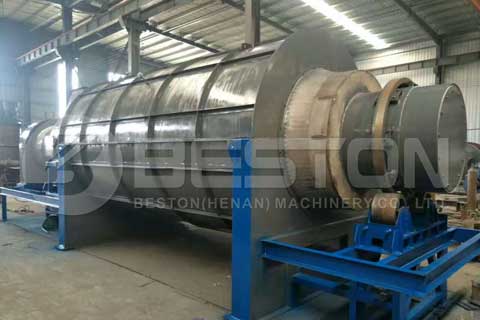 Palm Fiber Charcoal Making Machine