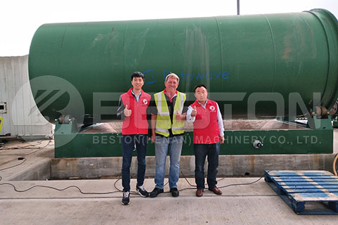 Tyre Pyrolysis Oil Plant in the UK