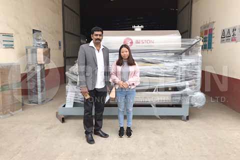 Paper Egg Tray Making Machine to India