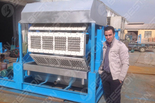 Beston Pulp Molding Machine and Customers