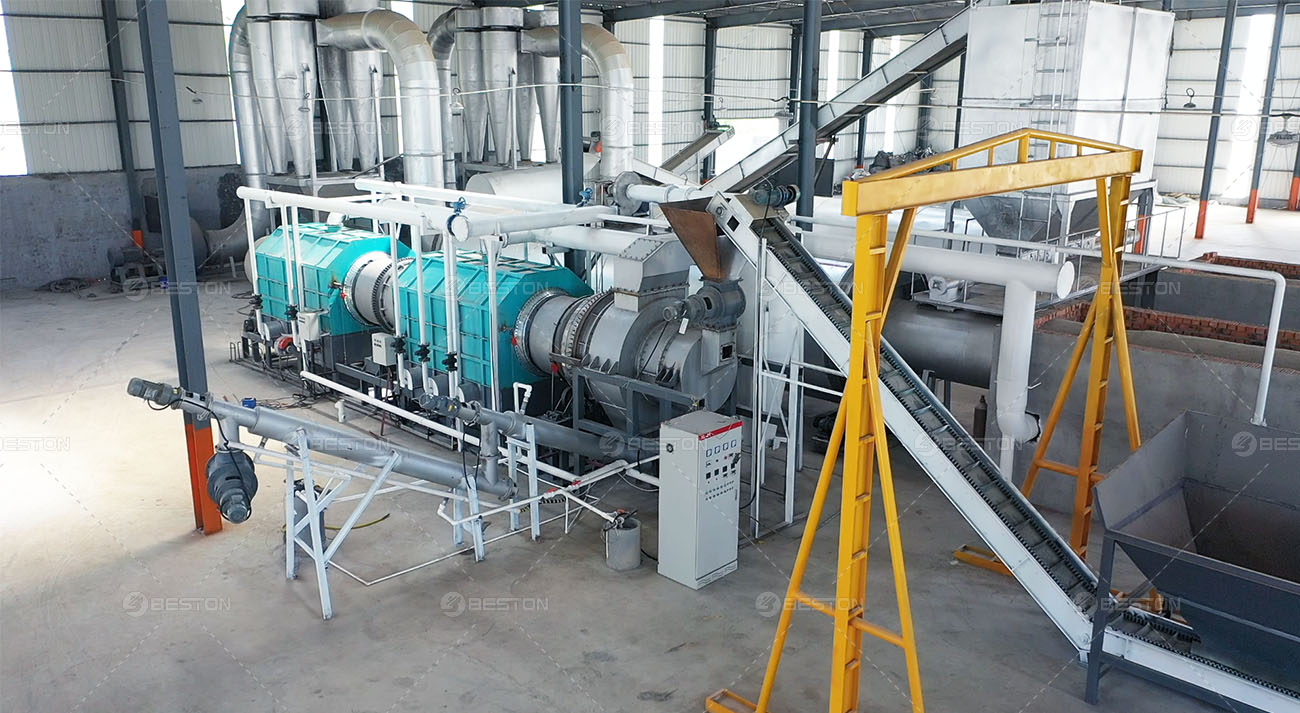 Sewage Sludge Carbonization Plant