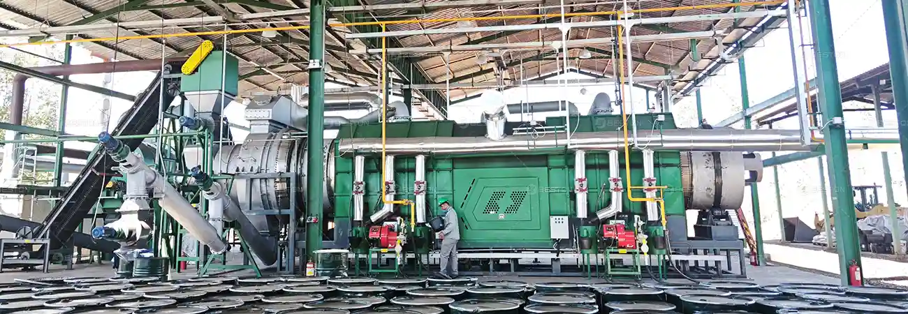 Biochar Pyrolysis Equipment in Brazil